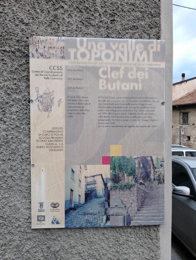 B&B Perbaccobar Ono San Pietro Bagian luar foto