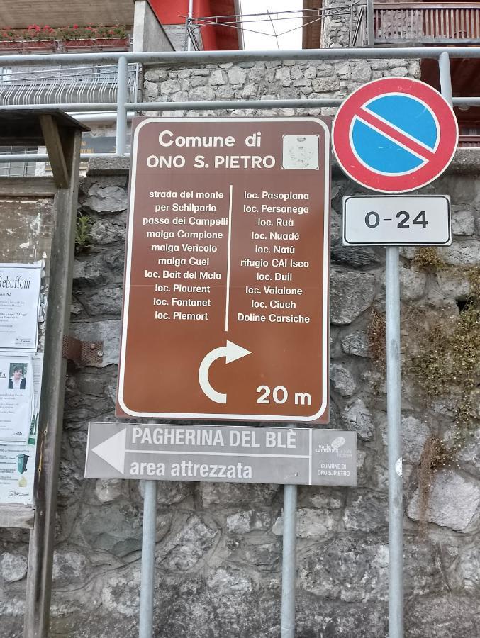 B&B Perbaccobar Ono San Pietro Bagian luar foto